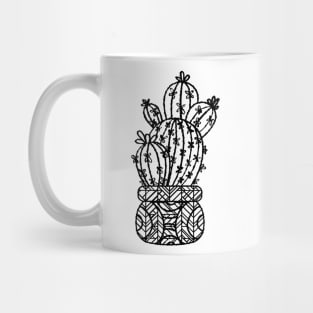 Flowering Cactus Mug